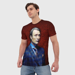 Мужская футболка 3D Hannibal - фото 2