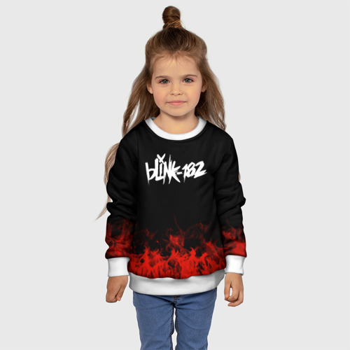 Детский свитшот 3D Blink-182, цвет 3D печать - фото 7
