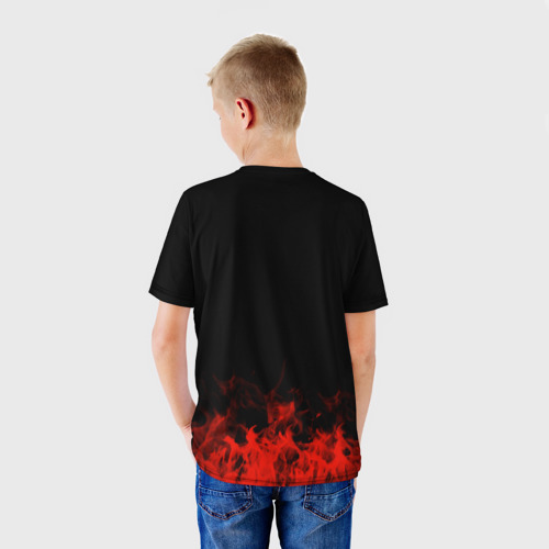 Детская футболка 3D Blink-182, цвет 3D печать - фото 4
