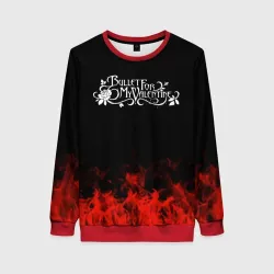 Женский свитшот 3D Bullet for my Valentine