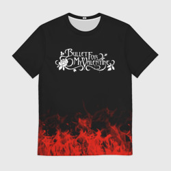 Мужская футболка 3D Bullet for my Valentine