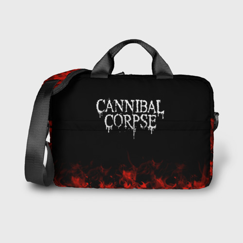 Сумка для ноутбука 3D Cannibal Corpse, цвет 3D печать