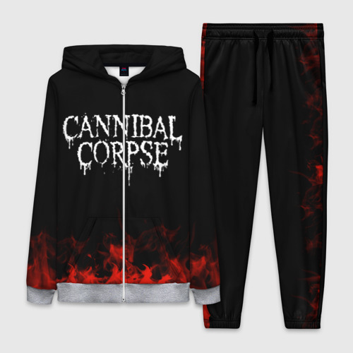 Женский костюм 3D Cannibal Corpse, цвет меланж
