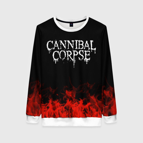 Женский свитшот 3D Cannibal Corpse