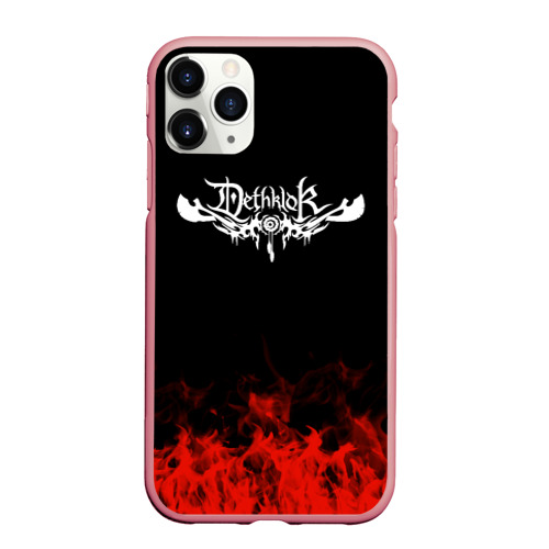 Чехол для iPhone 11 Pro Max матовый Dethklok, цвет баблгам