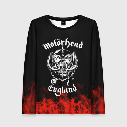 Женский лонгслив 3D Motorhead