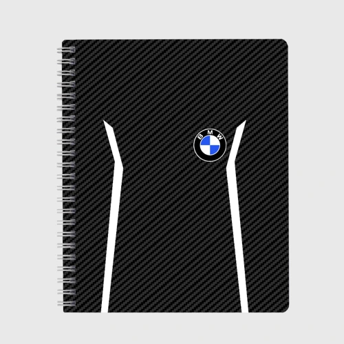 Тетрадь BMW carbon БМВ карбон
