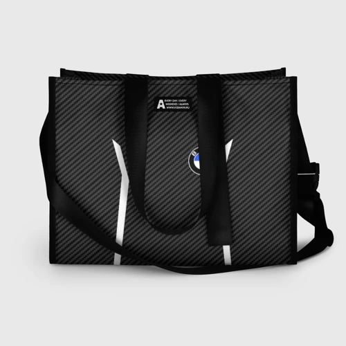 Сумка-шоппер 3D BMW carbon БМВ карбон