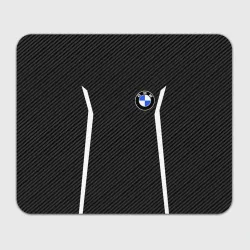 Прямоугольный коврик для мышки BMW carbon БМВ карбон