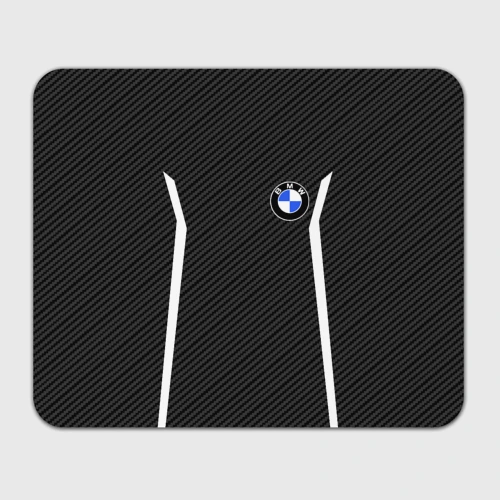 Прямоугольный коврик для мышки BMW carbon БМВ карбон