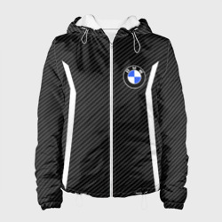 Женская куртка 3D BMW carbon БМВ карбон