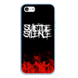 Чехол для iPhone 5/5S матовый Suicide Silence