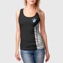 Женская майка 3D BMW carbon БМВ карбон - фото 2