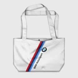 Пляжная сумка 3D BMW motorsport carbon БМВ