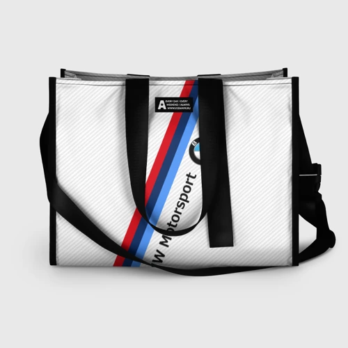 Сумка-шоппер 3D BMW motorsport carbon БМВ