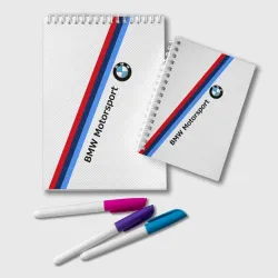 Блокнот BMW motorsport carbon БМВ
