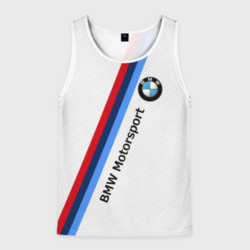 Мужская майка 3D BMW motorsport carbon БМВ