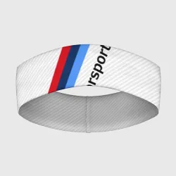 Повязка на голову 3D BMW motorsport carbon БМВ