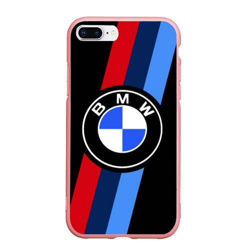 Чехол для iPhone 7Plus/8 Plus матовый BmW 2021 m sport БмВ м спорт, цвет баблгам