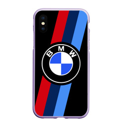 Чехол для iPhone XS Max матовый BmW 2021 m sport БмВ м спорт