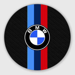 Круглый коврик для мышки BMW sport