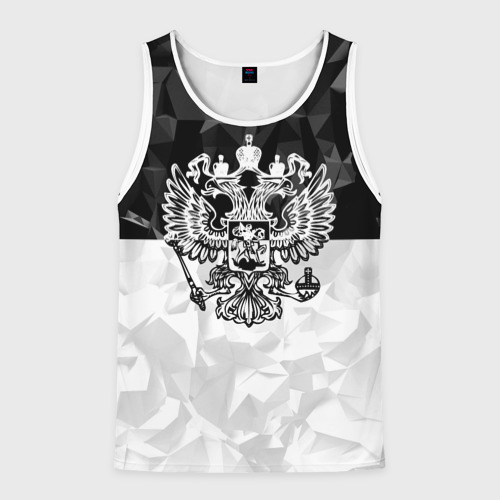 Мужская майка 3D Russia - Black Collection