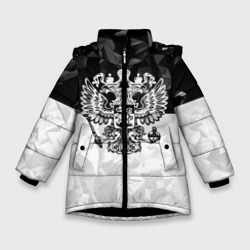 Зимняя куртка для девочек 3D Russia - Black Collection