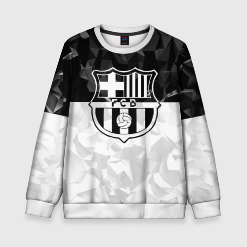 Детский Свитшот FC Barca Black Collection (3D)