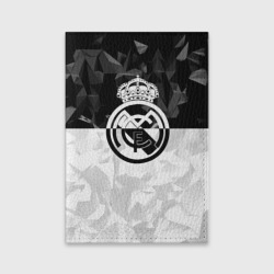 Обложка для паспорта матовая кожа Реал Мадрид