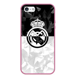 Чехол для iPhone 5/5S матовый Реал Мадрид