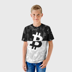 Детская футболка 3D Bitcoin Black Collection - фото 2