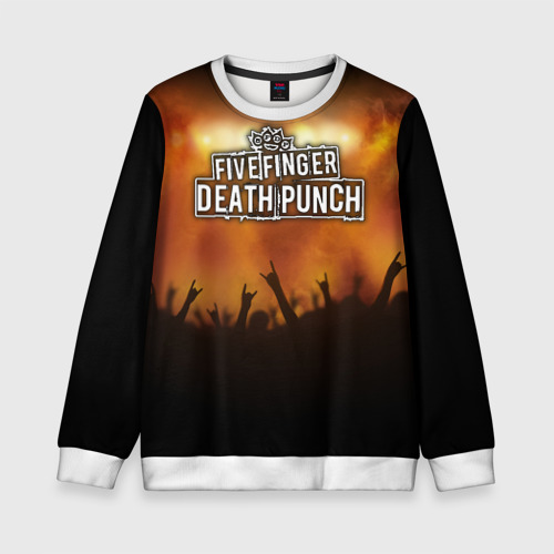 Детский свитшот 3D Five Finger Death Punch, цвет 3D печать