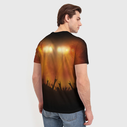 Мужская футболка 3D Nine Inch Nails, цвет 3D печать - фото 4