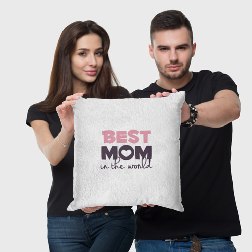 Подушка 3D Лучшая мама в мире best mom IN the world - фото 3