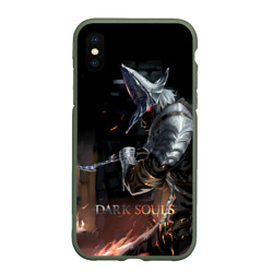 Чехол для iPhone XS Max матовый Dark Souls