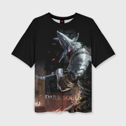 Женская футболка oversize 3D Dark Souls