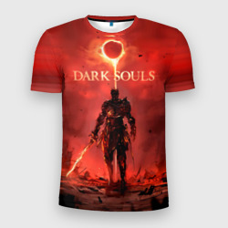 Мужская футболка 3D Slim Dark Souls 3 Soul of Cinder