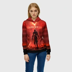 Женская толстовка 3D Dark Souls 3 Soul of Cinder - фото 2