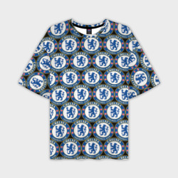 Мужская футболка oversize 3D Chelsea