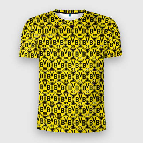 Мужская футболка 3D Slim Borussia, цвет 3D печать