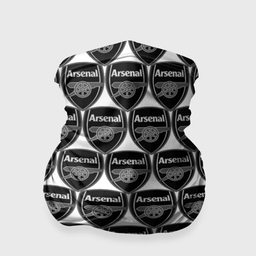 Бандана-труба 3D Arsenal Black&White, цвет 3D печать