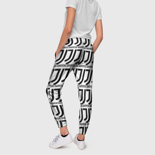 Женские брюки 3D Juventus , цвет 3D печать - фото 4