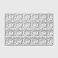 Головоломка Пазл магнитный 126 элементов Нотный стан