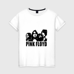 Женская футболка хлопок Pink Floyd