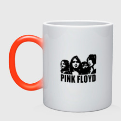 Кружка хамелеон Pink Floyd