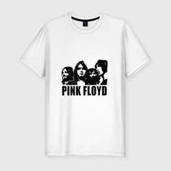 Мужская футболка хлопок Slim Pink Floyd