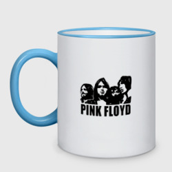 Кружка двухцветная Pink Floyd