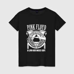 Женская футболка хлопок Pink Floyd