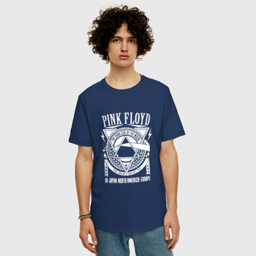 Мужская футболка хлопок Oversize Pink Floyd - фото 3