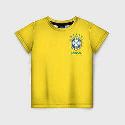 Детская футболка 3D Бразилия, форма